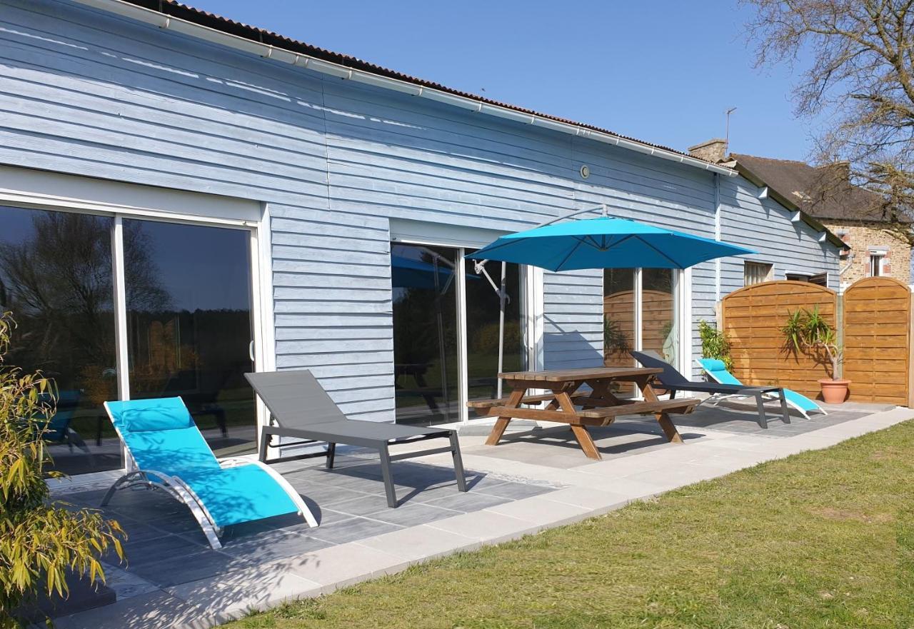 Charming Traditional 2-Bed Cottage Near Plémet Eksteriør bilde